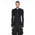 JULIUS 917KNM1 Black / Skinny Knit Top